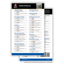 Qref Checklist - Avionics - Card Version - Garmin GPSMAP 295