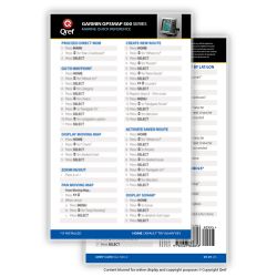 Qref Checklist - Avionics - Card Version - Garmin GPSMAP 500 Series