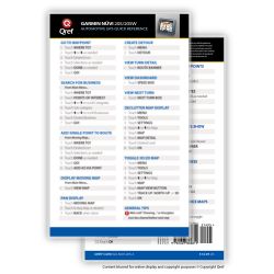 Qref Checklist - Card Version - Garmin Nuvi 205