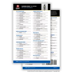 Qref Checklist - Card Version - Garmin Rino 100 Series